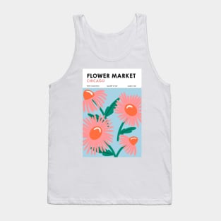 Chicago Flower Market Print Tank Top